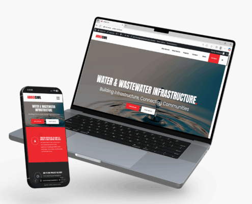 website mock up